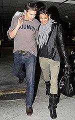 Pictures of Halle Berry and Olivier Martinez in LA