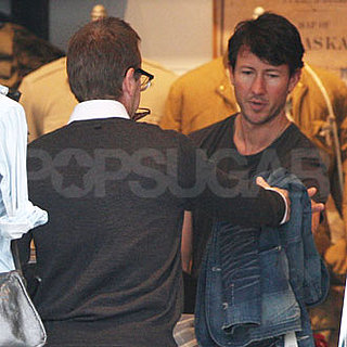 Guess Which Guy Is Buying a Jean Jacket