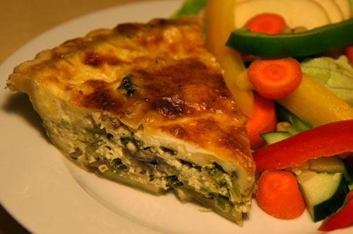 Broccoli Mushroom Leek Quiche Broccoli Mushroom Leek Quiche