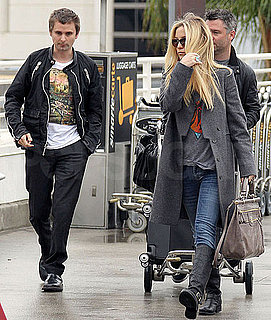Pictures of Kate Hudson Dropping Matthew Bellamy Off at the Airport in LA