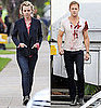 Pictures of Carey Mulligan and Ryan Gosling Filming Drive 2010-10-20 05:00:00
