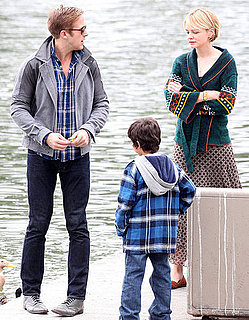 Pictures of Ryan Gosling and Carey Mulligan Filming Drive