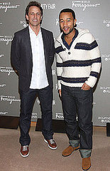 Pictures of John Legend and Seth Meyers at Ferragamo World Launch