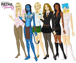 PopSugar's Retail Therapy Game Featuring Halloween Costumes Inspired by Movies and TV