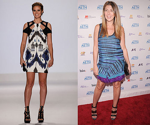 Heidi in print Gucci, Nina in print Proenza Schouler.
Heidi in print Gucci, Nina in print Proenza Schouler.