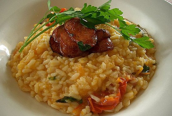 Mix into risotto.