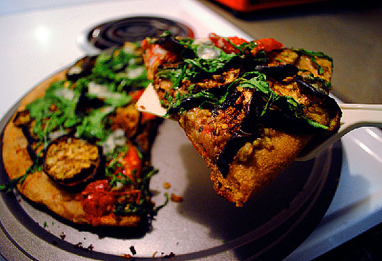 Eggplant Arugula Pizza Eggplant Arugula Pizza
