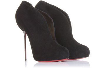 Christian Louboutin - FASTISSIMA 120 VELOURS BOOTIES