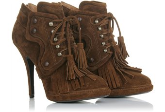 Givenchy - NUBUCK LEATHER BOOTIES