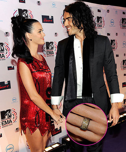 Picture of Katy Perry and Russell Brand at the MTV Europe Music Awards