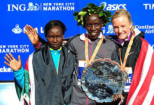 Winners of the 2010 New York City Marathon