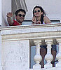 Pictures of Twilight Couple Robert Pattinson and Kristen Stewart On Balcony In Rio De Janeiro Brazil  Filming Breaking Dawn
