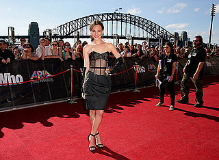 Round up of Celebrities on the Aria Awards Red Carpet 2010, including Ruby Rose, Washington, Jessica Mauboy and Carmen Electra