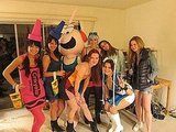 A variety of costumes!
