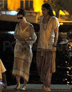 Pictures of Married Russell Brand and Katy Perry in the Maldives on Their Honeymoon