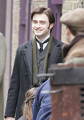 Pictures of Daniel Radcliffe on Set of The Woman in Black
