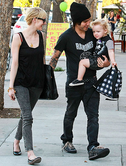 Pictures of Ashlee Simpson With Pete Wentz and Bronx