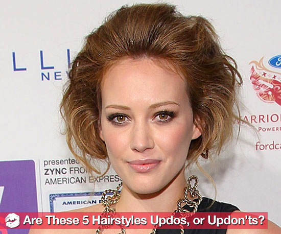 New Pictures of 5 Celebrities Wearing Good and Bad Updo Hairstyles New Pictures of 5 Celebrities Wearing Good and Bad Updo Hairstyles