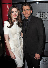 Pictures of Jake Gyllenhaal, Anne Hathaway, Ed Zwick, Michelle Monaghan, and Luke Perry at the LA Premiere Love and Other Drugs Pictures of Jake Gyllenhaal, Anne Hathaway, Ed Zwick, Michelle Monaghan, and Luke Perry at the LA Premiere Love and Other Drugs
