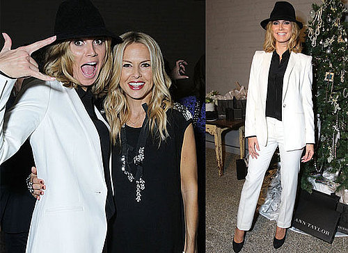 Heidi Klum, Rachel Zoe and Debra Messing at a Holiday Dinner in LA