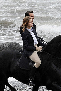 Photos of Natalia Vodianova Filming Belle du Seigneur With Jonathan Rhys Meyers