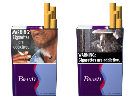 FDA Graphic Cigarette Warning Labels 