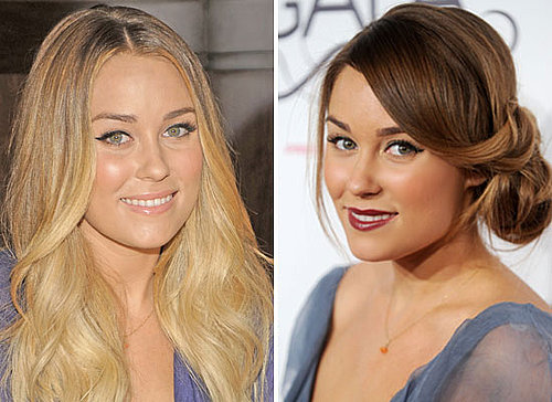 Pictures of Lauren Conrad's New Darker Hair Colour
