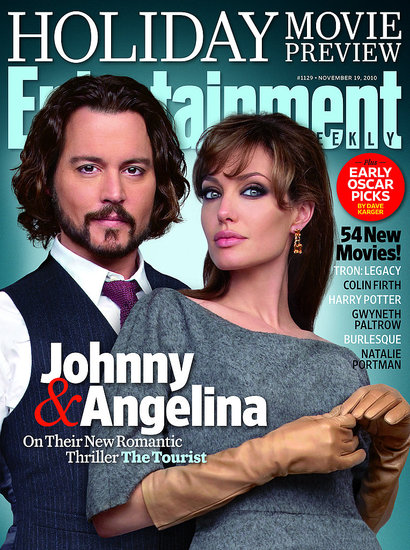 Johnny Depp and Angelina Jolie Entertainment Weekly Cover