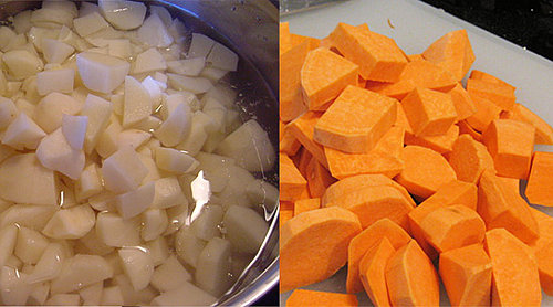Calories in Sweet and Regular Mashed Potatoes