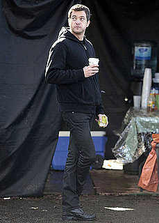 Pictures of Joshua Jackson on the Set of Fringe in Vancouver