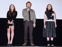 Pictures of Rupert Grint, Bonnie Wright, Evanna Lynch at Japan Harry Potter and the Deathly Hallows Premiere Pictures of Rupert Grint, Bonnie Wright, Evanna Lynch at Japan Harry Potter and the Deathly Hallows Premiere