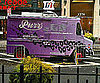 Katy Perry Selling Purr Fragrance Out of a Milk Truck in New York City Today
