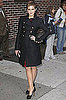Pictures of Emma Watson at The Late Show