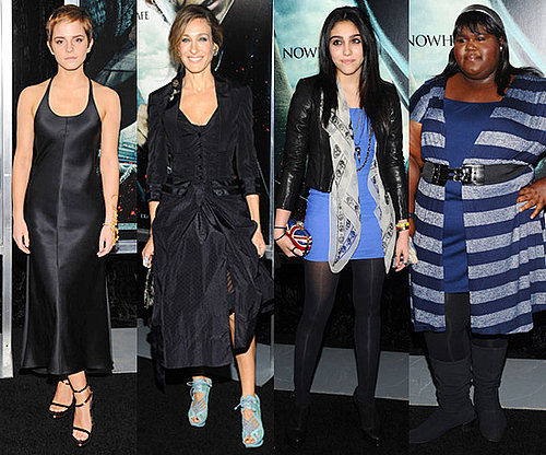 Photos of Celebrities at the New York Premiere of Harry Potter and the Deathly Hallows