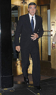 Pictures of George Clooney in NYC as He Welcomes a New Sexiest Man Alive to the Fold 2010-11-17 11:30:00