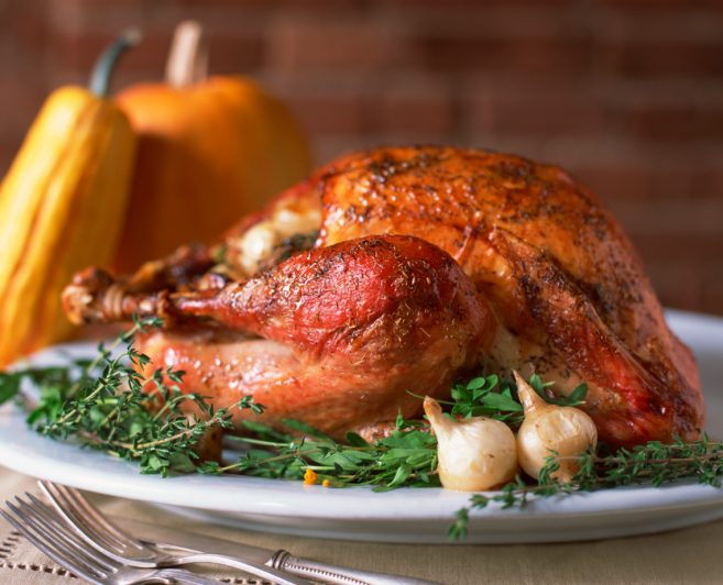 Herb-Roasted Turkey and Cru Beaujolais Herb-Roasted Turkey and Cru Beaujolais