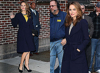 Natalie Portman at The Late Show Talking to David Letterman About Black Swan