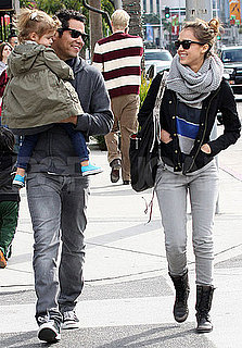 Pictures of Jessica Alba and Cash Warren With Honor in LA