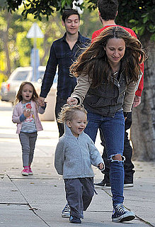 Pictures of Tobey Maguire and Jennifer Meyer With Their Kids Otis and Ruby