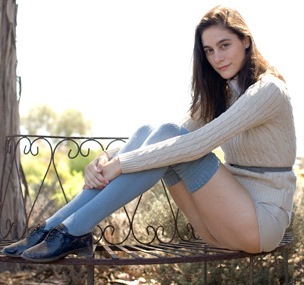 American Apparel Thigh-High Socks