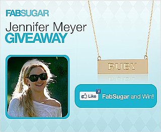 Jennifer Meyer Jewelry Giveaway: Nameplate Necklace