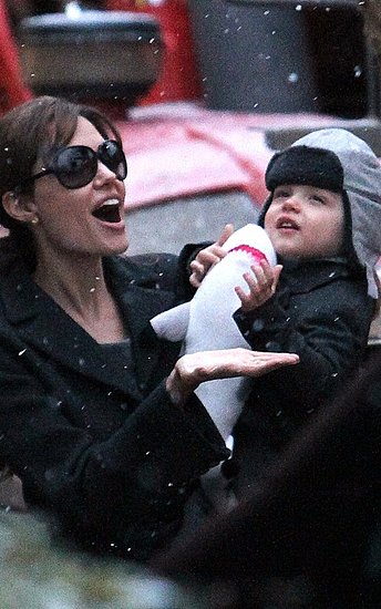 Angelina Jolie was spotted out with Knox in Paris, France on Wednesday (December 1).