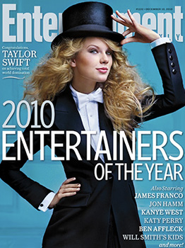 Taylor Swift Named Entertainer of the Year by Entertainment Weekly