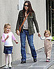 Pictures of Jennifer Garner With Violet and Seraphina
