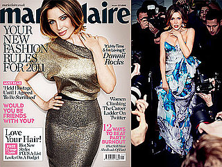 Dannii Minogue in January 2011 Marie Claire UK Magazine
