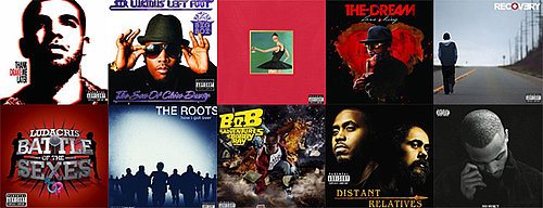 Best Hip-Hop Albums of 2010