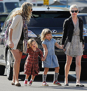 Pictures of Michelle Williams and Busy Philipps With Their Daughter Matilda and Birdie in LA