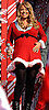 Pictures of Mariah Carey Taping a Performance For Disney's Christmas Day Parade