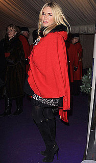 Pictures of Sienna Miller at a Caroling Service in London