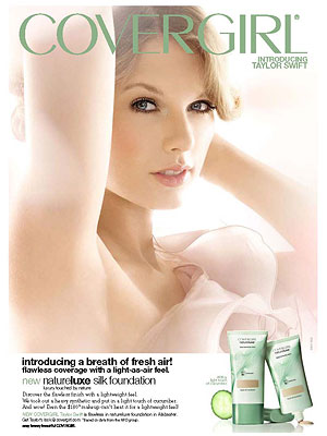 Taylor Swift's Covergirl Ad Campaign